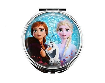 Frozen - Compact Mirror - Make Up Pocket Mirror