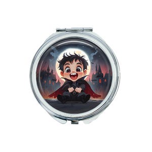 1 Halloween Design 9 - Compact Mirror - Make Up Pocket Mirror