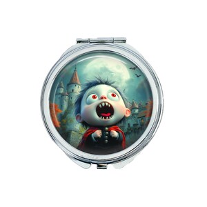 1 Halloween Design 11 - Compact Mirror - Make Up Pocket Mirror