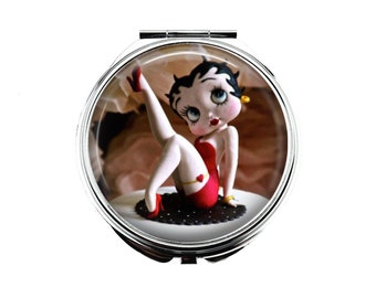 Betty Boop - Compact Mirror - Make Up Pocket Mirror