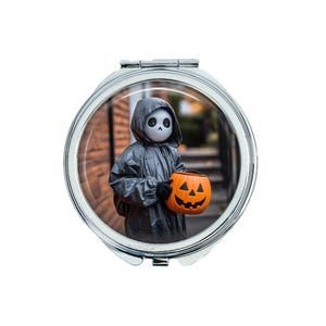 1 Halloween Design 17 - Compact Mirror - Make Up Pocket Mirror