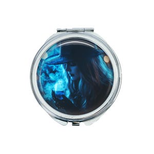 1 Halloween Design 16 - Compact Mirror - Make Up Pocket Mirror