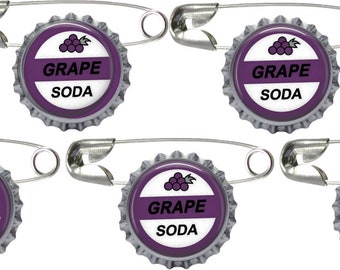 5 Grape Soda Pin