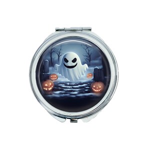 1 Halloween Design 12 - Compact Mirror - Make Up Pocket Mirror