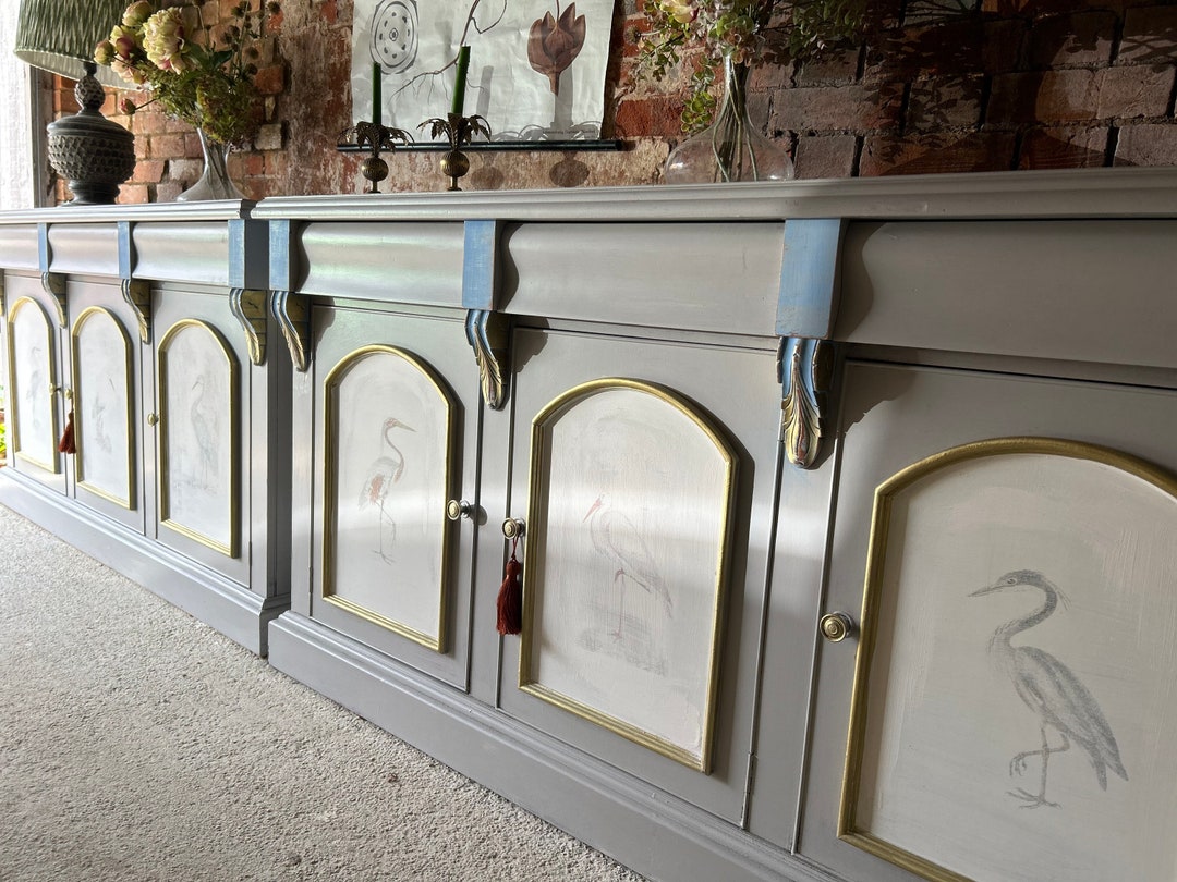 Antique Upcycled Sideboard pair of Sideboards Etsy