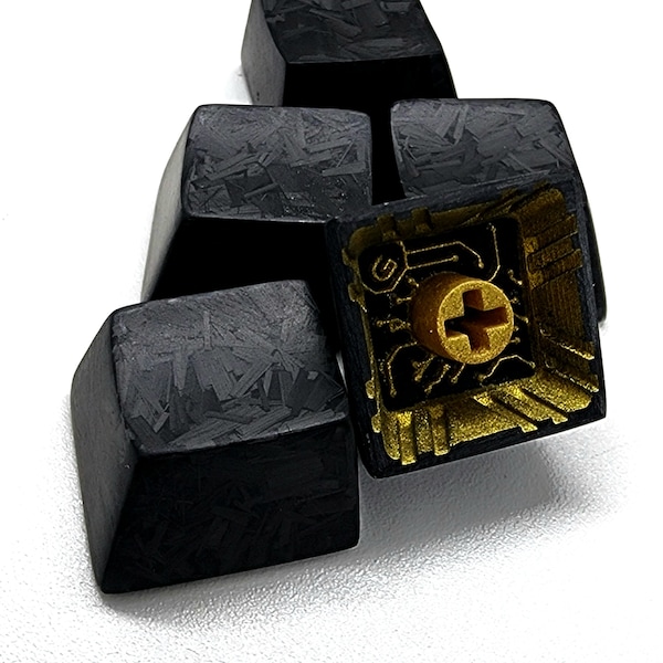 Carbon Fiber Keycaps Etsy