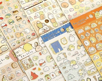 1Pc Cute CARTOON SUMIKKO GURASHI Sticker for Bullet Journal/Scrapbook/Diary