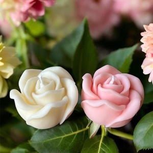 Velas de rosas artesanais para todas as ocasiões Lembranças de casamento Velas Festas Eventos Velas de inauguração de casa