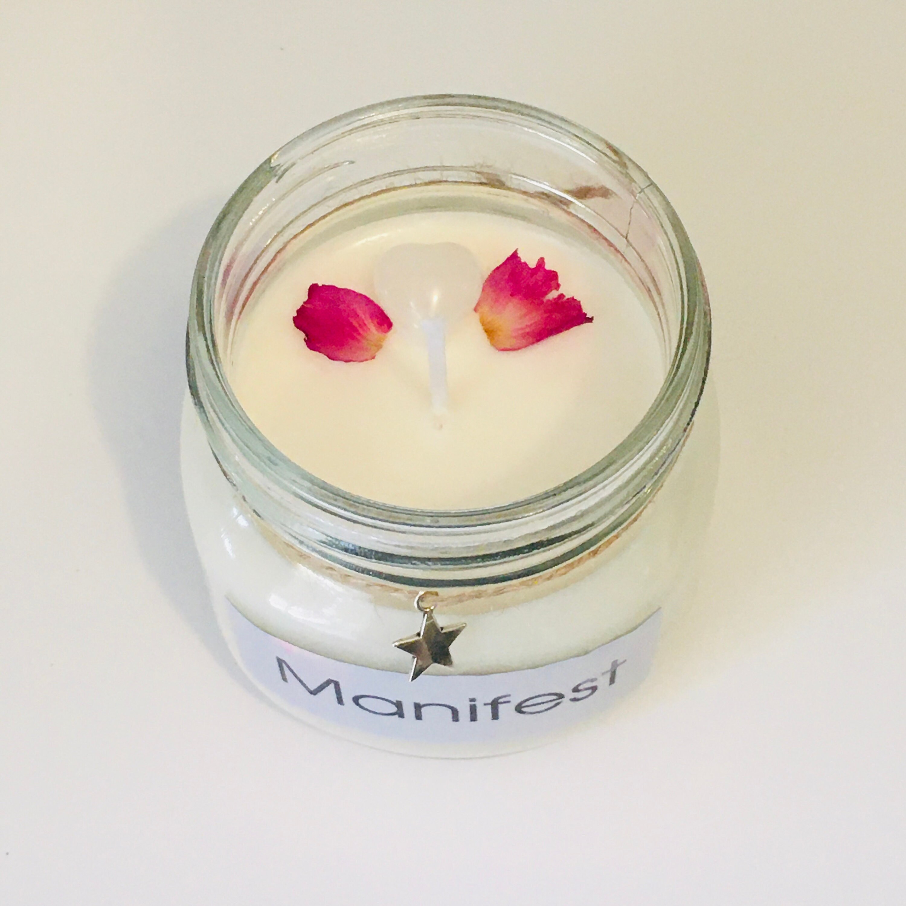 Manifest Candle Intention Candle New Moon Candle Etsy