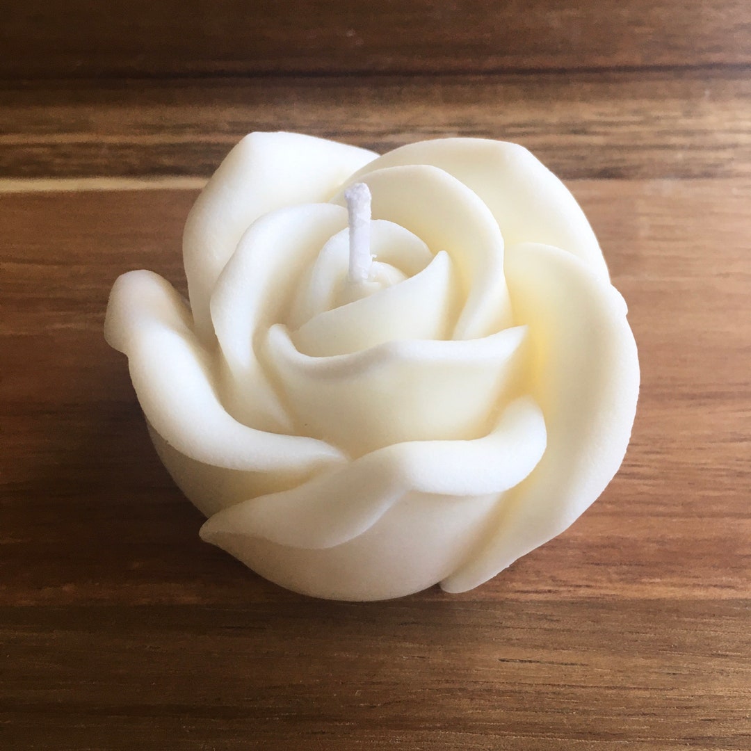 Bougies En Forme De Rose