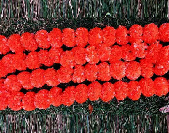 Express Shipping 20 Strings Of Indian Flower Garland Indian Etsy