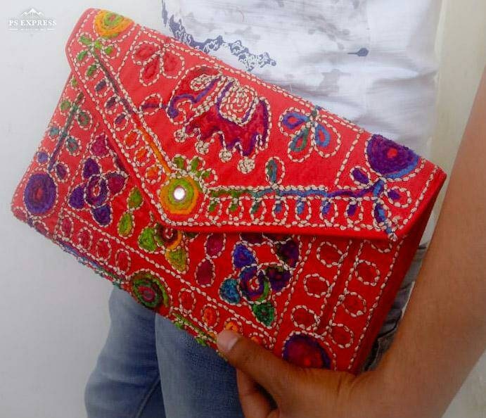 Beautiful Indian Banjara Bags Envelope Bags Evening Bags Lady | Etsy