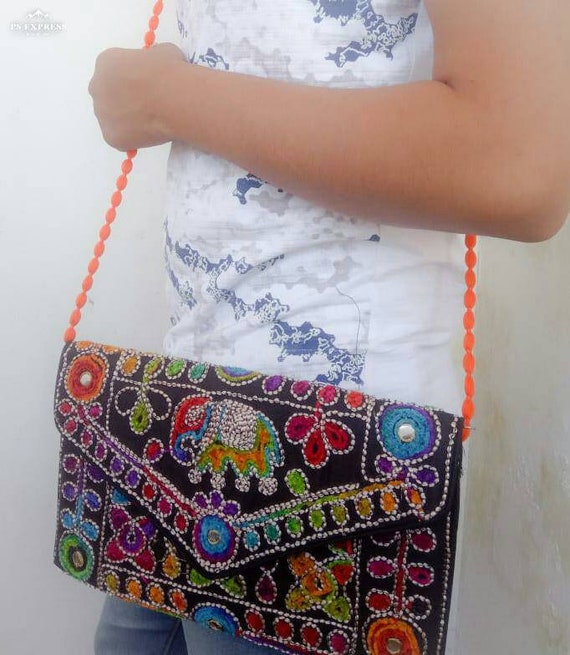 Women Finds Handbags Embroidered - Buy Women Finds Handbags Embroidered  online in India