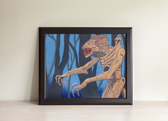 Pumpkinhead Art Print Vengeance Demon Revenge Demon Keep Etsy