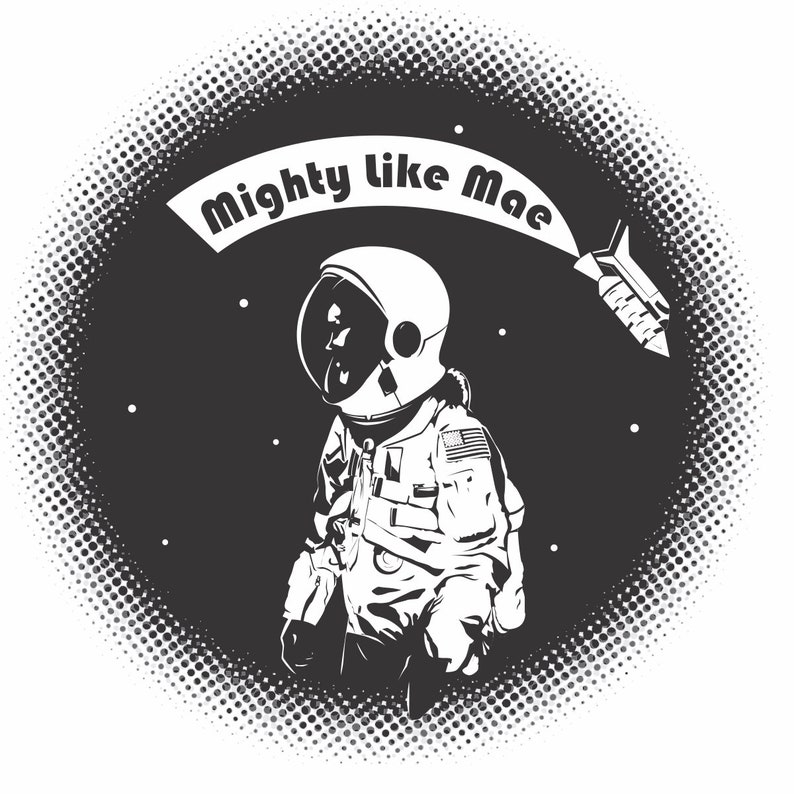 Gender Neutral Kids Clothes Girls Space Clothes Feminist Mighty Like Mae Mae Jemison Organic Cotton Tee