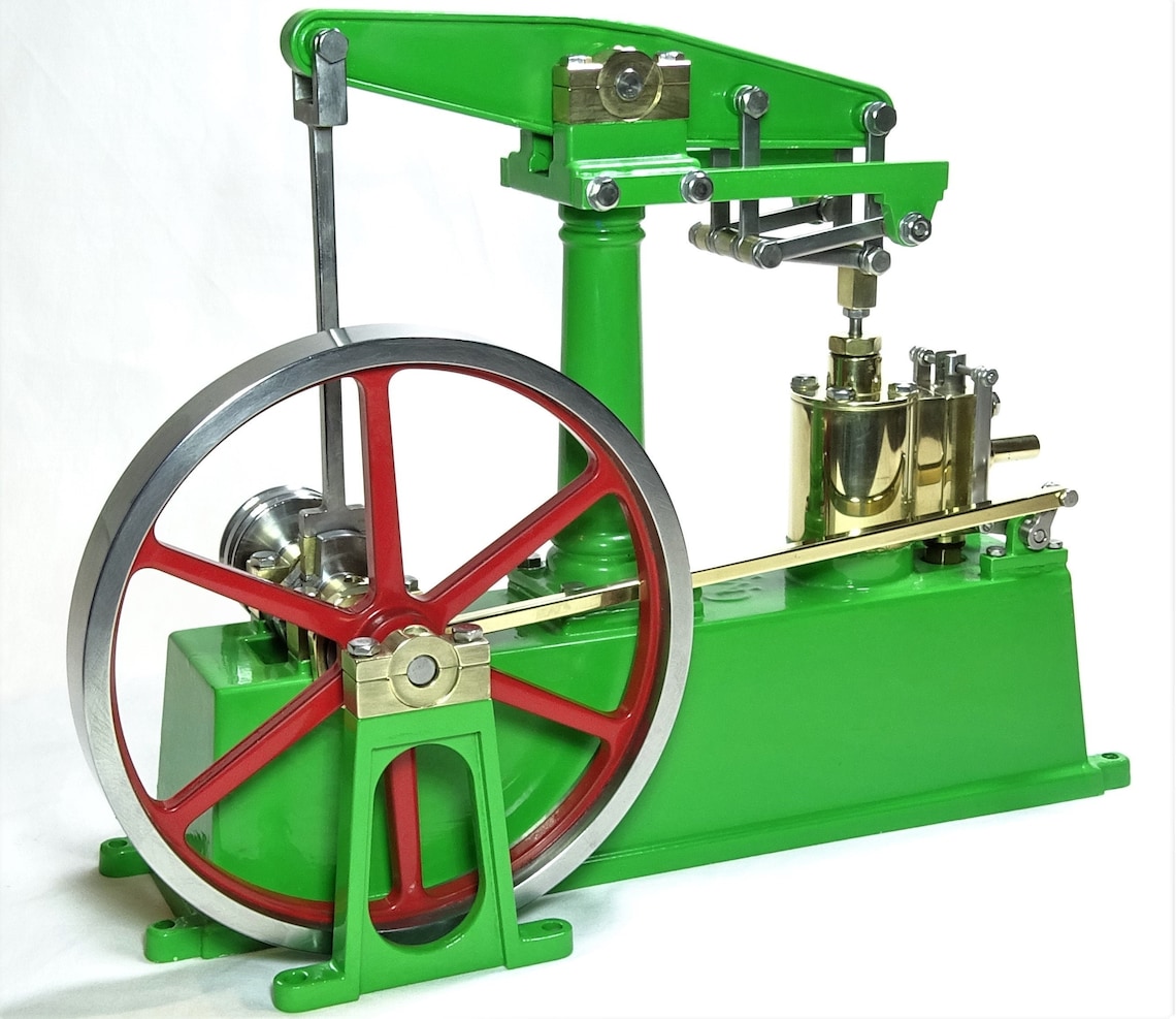 Live Steam Single Cylinder Beam Model Steam Engine Fully Etsy
