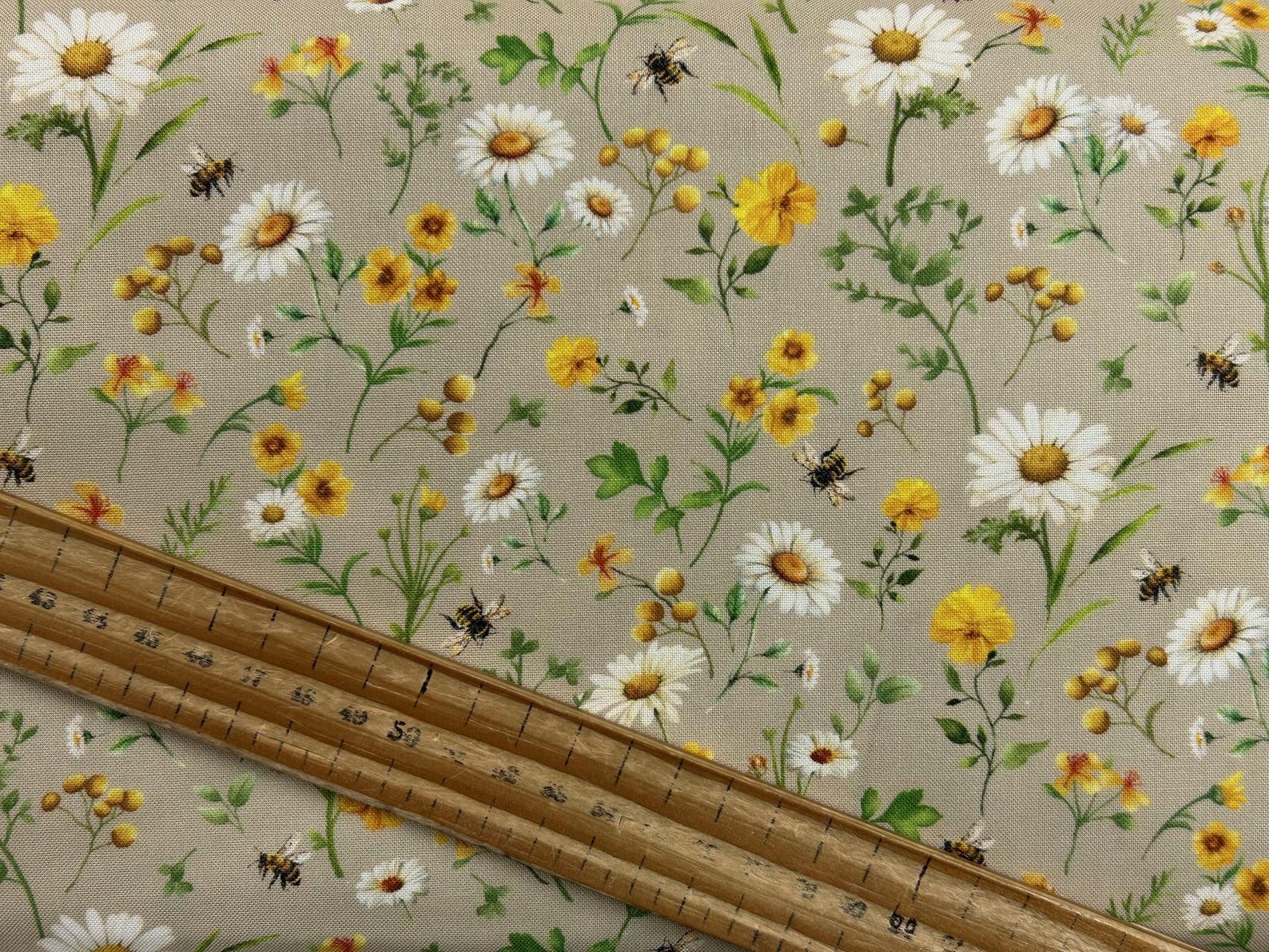 Timeless Treasures You Are My Sunshine Cotton Fabric by the 1/4 Metre ...