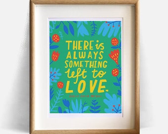 Gabriel García Márquez tipografía cita, cien años de soledad, libro, amor, romance, inspirador - Decoración instantánea de la pared de descarga