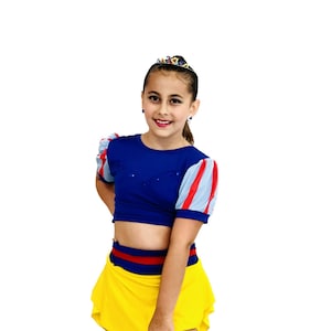 Over The Rainbow Dance Costume – Girl Character Musical Theatre Solo Costume Wizard of Oz-Inspired Competition Dancewear Custom Stage Outfit main image 1
