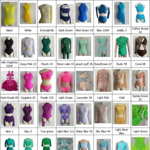 Take On Me Dance Costume – Girls Jazz or Contemporary Solo Costume, Womens Competition Dancewear, Custom Teen Stage Performance Outfit main image 1