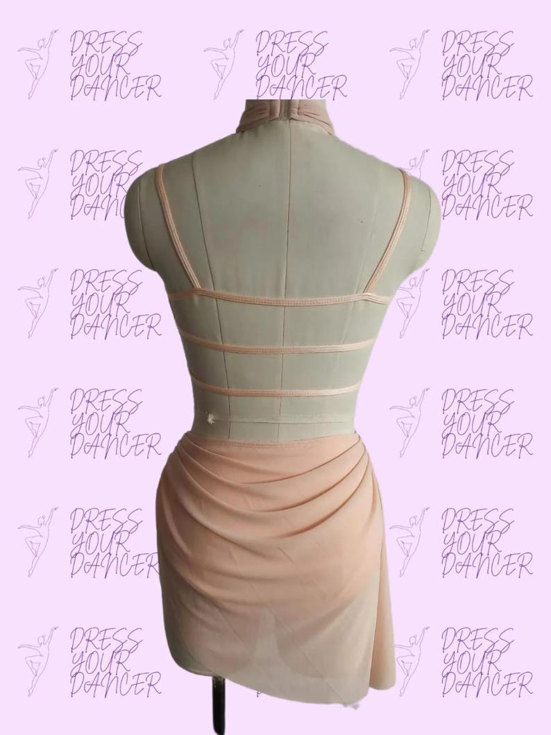 You Say Dance Costume – Girls Lyrical or Contemporary Solo Costume, Womens Competition Dancewear, Custom Teen Stage Performance Outfit