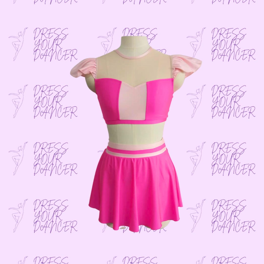 Jasmin Dance Costume – Girls Character Musical Theatre Solo Costume Princess-Inspired Competition Dancewear Custom Stage Performance Outfit
