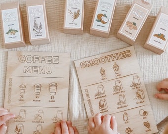 Smoothie & Coffee Menu