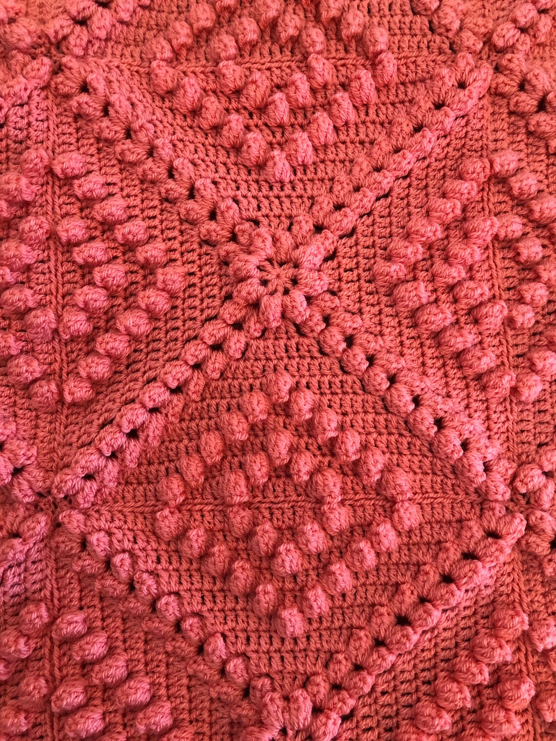 Crochet Blanket//handmade Blanket Fenya Throw Texture Lapghan Etsy