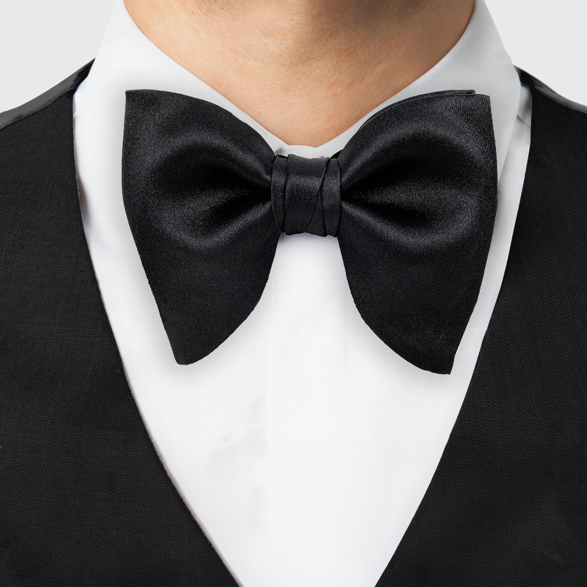 large butterfly bow tie