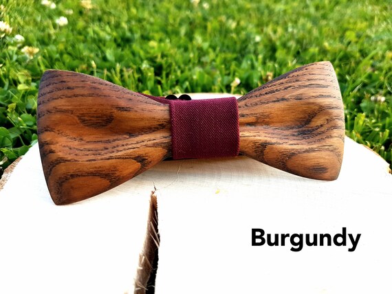 Floral Wood Bow Ties for Men Bowtie Wedding suit bowtie