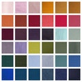Accessories fabric swatches, Linen fabric samples