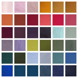 Accessories fabric swatches, Linen fabric samples