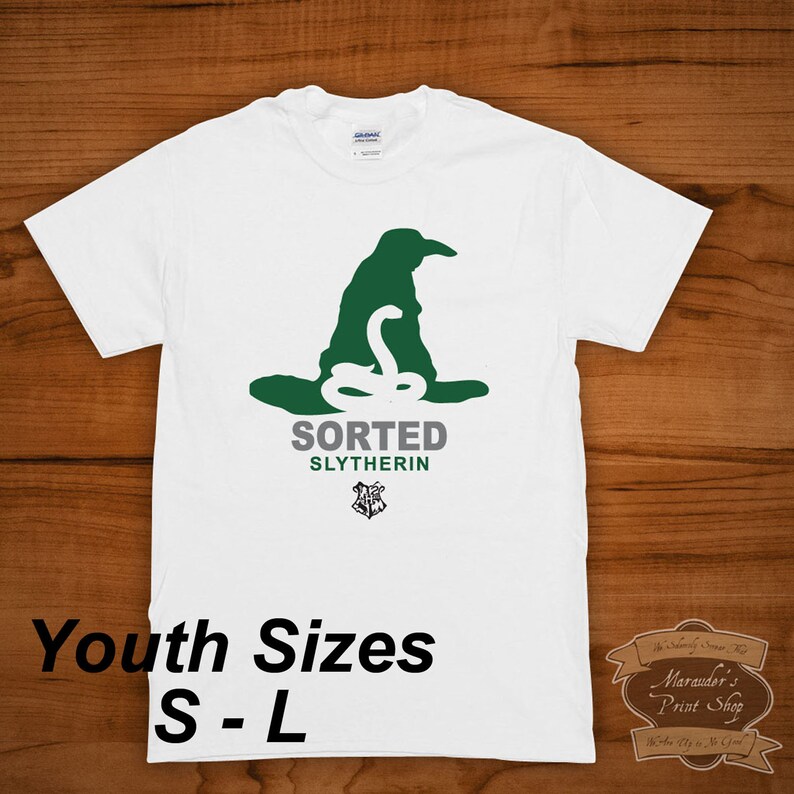 Sorting Hat Slytherin T-Shirt YOUTH