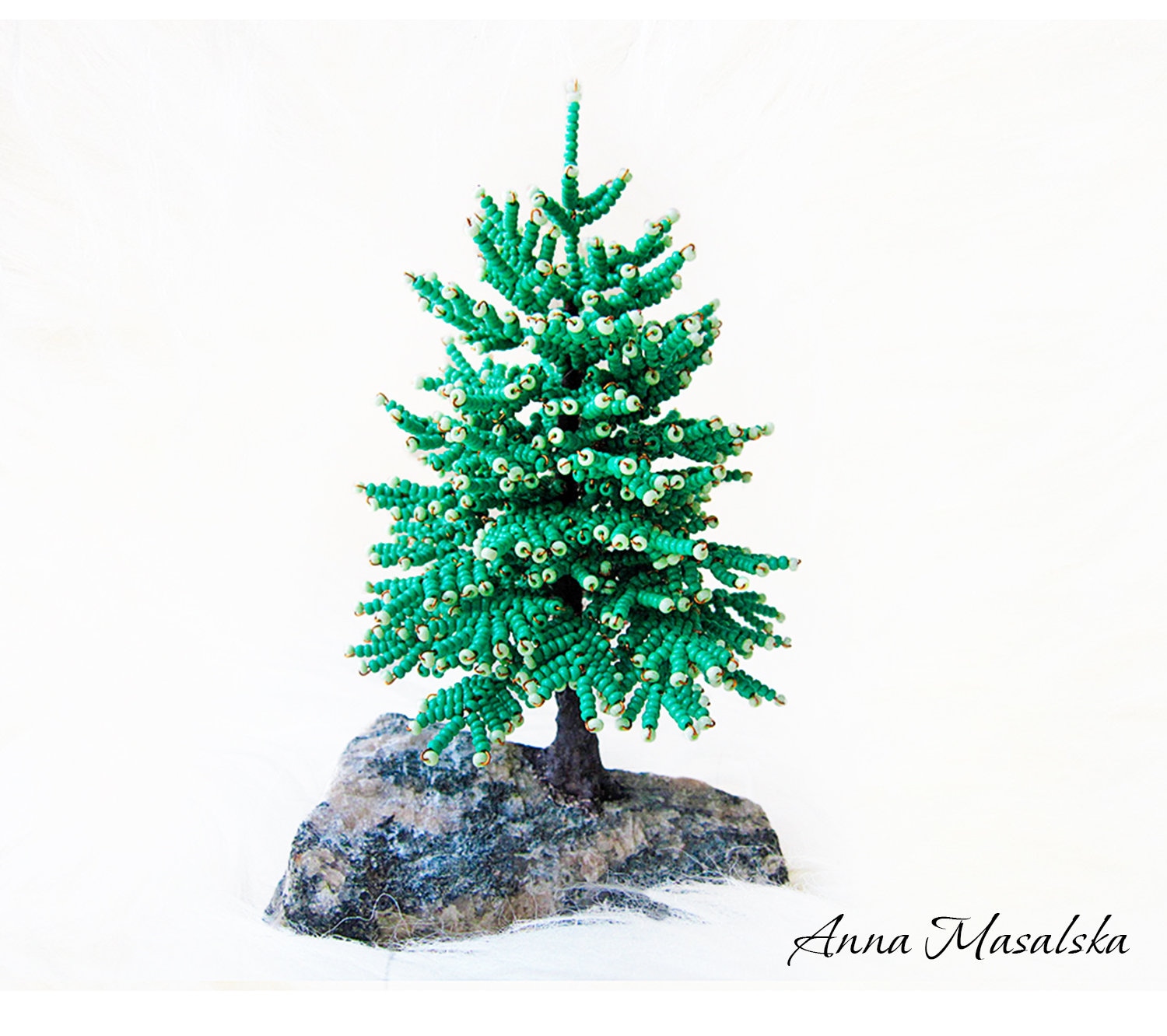 PDF Pattern Christmas Beaded Tree Seed Bead Weaving Etsy