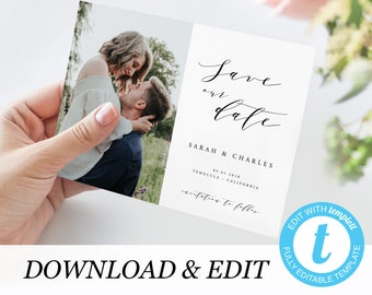 save the date printable