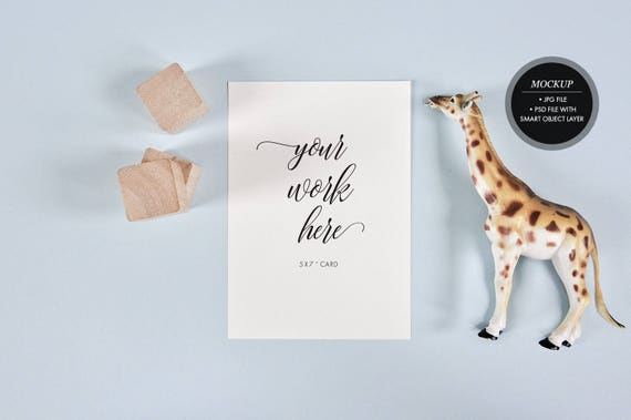 Styled Stock Photography Card Mockup Invitation Baby Cards Styled Stock Photography Card Mockup Invitation Baby Cards