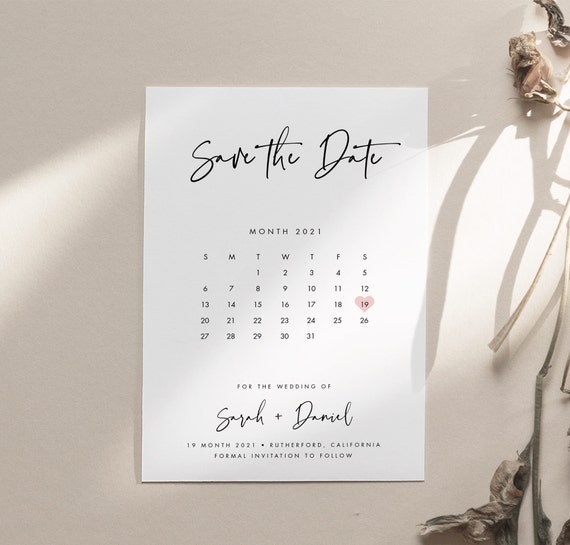 Save the Date Template Calendar Wedding Printable Save Our Date Invitation Templett Modern Simple Editable Invite Calligraphy DIY 16 - Etsy Save the Date Template Calendar Wedding Printable Save Our Date Invitation Templett Modern Simple Editable Invite Calligraphy DIY 16 - Etsy