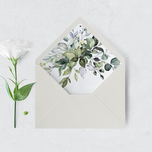 Umschlag Liner Vorlage Sofortiger Download Rustikaler Umschlag Liner Druckbare Hochzeit DIY 18