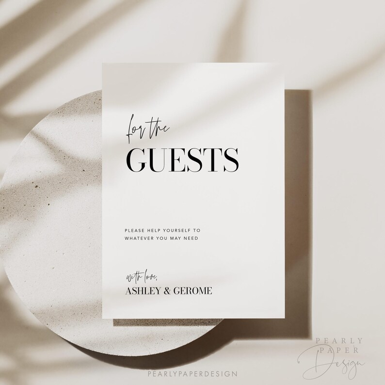 Editable Wedding Restroom Sign Template, Minimalist Sign, for the ...