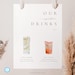 Printable Signature Cocktails Sign Template Download Minimalist Wedding Bar Sign Modern Sign Signature Drink Printable Sign Templett #36