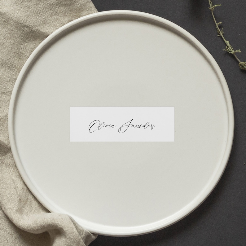 Script Place card Template Download Name Card Tag Escort cards Calligraphy Wedding Name Seating card Editable Place cards Templett 17