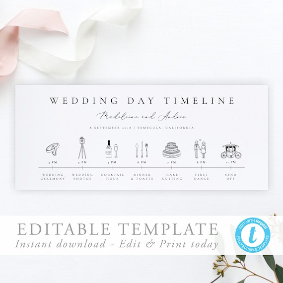 32 Wedding Timeline Templates Word Excel Pdf Psd Vector Eps Free Premium Templates