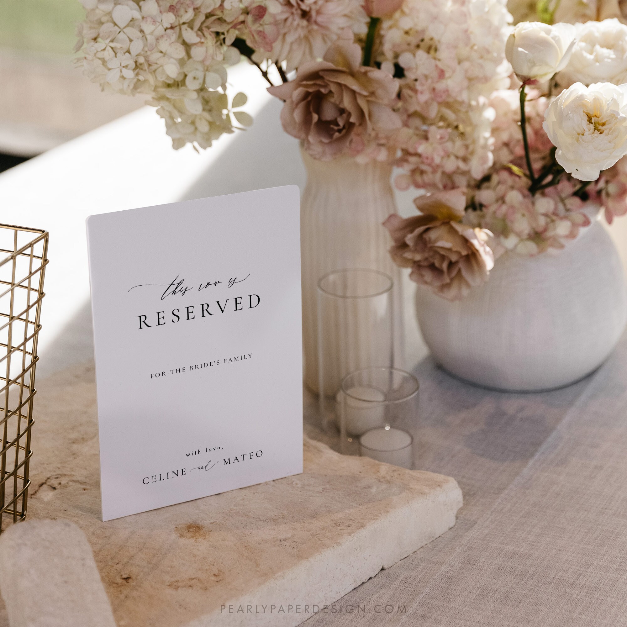 Seating Signs Elegant Seating Sign Template, Reserved Seating Sign, Printable Chair ...