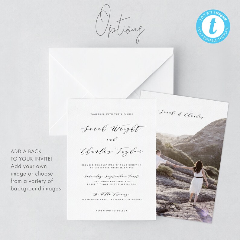 Editable save the date template printable wedding save the etsy