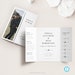 Gatefold Wedding Invitation Template Download Printable Wedding Invite Modern Minimalist Wedding Invitation Set Templett editable Wedding 24