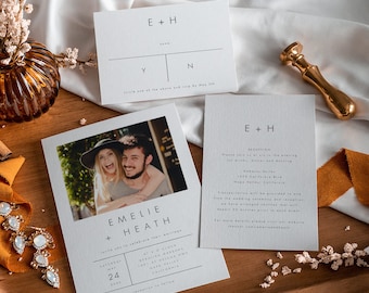 Photo Wedding Invitation Template Download Modern Wedding Invite Templett Printable Wedding Photo Invitation Elegant Wedding Invitation #32