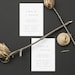 Printable Wedding Invitation Set Download Simple Modern - Etsy