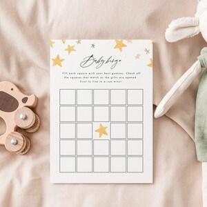 Baby Shower Bingo Template Virtual Baby Bingo Templett Bingo Cards Baby Shower Games Printable Baby Shower Activity Bingo Game
