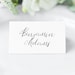 Place Card Template Printable Wedding Place Cards Wedding Place Cards ...