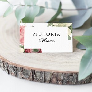 Place Card Template Printable Wedding Place Cards Wedding Place Cards ...
